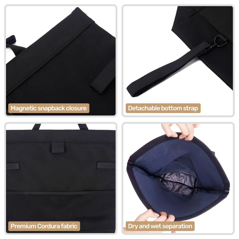 Living in a Bubble Wet Dry Laundry Bag – Portable