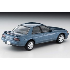 Tomica Limited Vintage Neo 1/64 LV-N194b Nissan Skyline 4-Door Sport Sedan GTS25 Type X G Blue Finished Product