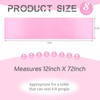 8 Pack Pink Table Runner 12 x 72 Inch Satin