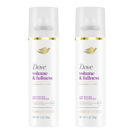 Dove Dry Shampoo for 2 Count for Oily Hair Volume & Fullness for Refreshed Hair 5 oz
