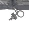 Outdoor Furniture Dust Covers Round Bathtub Cover 190 Silver Polyester