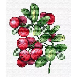 MP Studia Lingonberry flavor SM-551 MP Studia Counted Cross-Stitch Kit