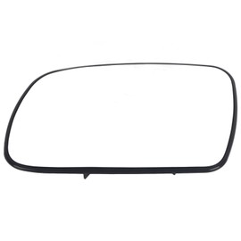 Heated Door Mirror Glass Convex Antifog 12V Clear View Replacement for Peugeot 307 407 RHD Left Side