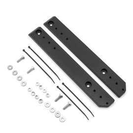 Wsays 1"-3" Adjustable Tour-Pak Pack Extend Relocator Kit Mount Plate Rack Compatible with Harley Touring Road King Electra Street Road Glide Ultra Limited 2009-2013