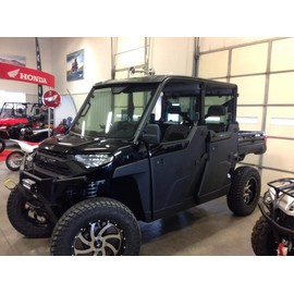 Folding Side View Mirror Set for Polaris Ranger 1000XP 2018+(Will Work With Factory Doors Installed-2018-2022 only)