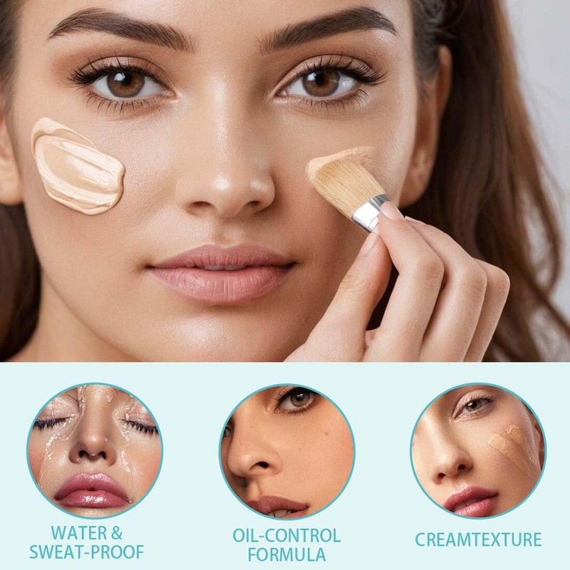 Body coverage perfector,All-Over Complexion Perfector, Feuchtigkeitsspendende Concealer C-reme, Langanhaltende CC