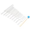 Tuning Fork, 9 Pcs 174/285/396/417/528/639/741/852/963HZ Tuning Fork Sound Healing Therapy
