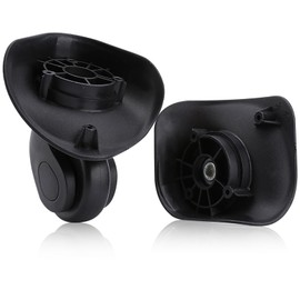 Set of 2 Suitcase Wheels Replacement Wheels for Suitcase, Replacement Wheels for Soft Shell Hard Shell Suitcase Travel Suitcase Mute 360 Swivel Replacement Wheels Suitcase with Screws for Trolley