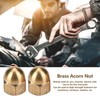 Brass Acorn Nut Kit Dome Head Cap Hex Nuts Set