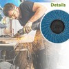 48 Pcs Flap Discs 2 Inch, 80 Grit Die Grinder