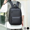 Carrier combined light material laptop storage simple multi Backpack Black/FREE 2ea