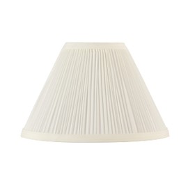 Aspen Creative 59171, Empire Uno Lamp Shade, Off White, 4" Top x 10" Bottom x 7" Slant Height, Slip UNO 33mm