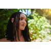 Linkmai Inter Dreadlock Extensions 100% Human Hair for Men/Women/Kids, Full