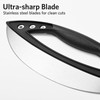 KUONIIY Pizza Cutter, Bicycle Pizza Cutter Wheels Dual Stainless Steel