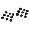 OSALADI 36pcs Cable Clips Organizer Holders for Desk Wall Office
