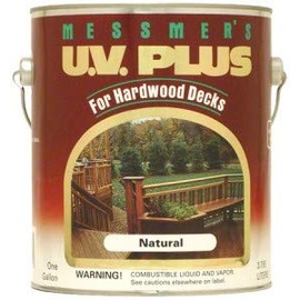 1 Gal Messmer's MHV-500 Natural U.V. Plus Hardwood Deck Transparent Stain (250-VOC)