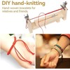 Zhhuoc Paracord Jig Bracelet Maker - Wooden Jig with Bracelet