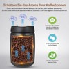 TTSTOIEE Vacuum Lid Coffee Tin (Coffee, Tea, Stainless Steel Container