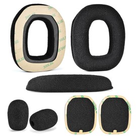 XBERSTAR Ear Pads for Astro Gaming A50 Gen3 Gen4 Wireless Headphones (Flannel Ear Pads and Headcover)