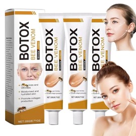 UNBRENDED 3 Pcs Bee Venom Wrinkle Cream, Bee Venom Anti-Wrinkle Firming Cream, Bee Venom M