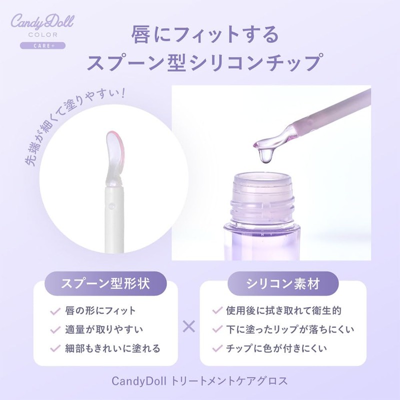 CandyDoll Masuwaka Tsubasa Produce Treatment Care Gloss, Candy Doll, Lip,