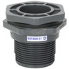 Hayward BFA1020CES 2-Inch Gray PVC Socket by Thread BFA Series