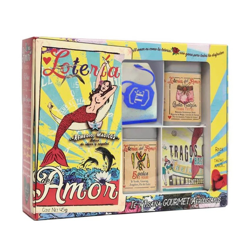 KIT DE TÉ Y TISANA GOURMET PARA DAR-TE AMOR