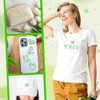 62 parches autoadhesivos de letras de perlas (A-Z) con estampado