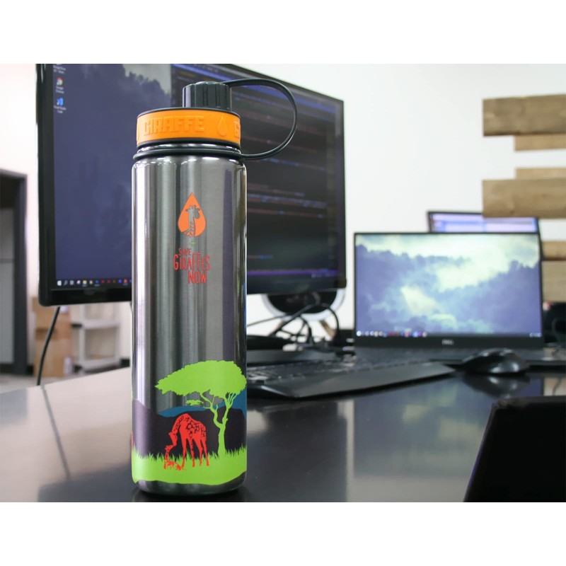 Giraffe Bottle Save Giraffes Now Limited Edition Insulated Stainless Steel