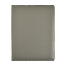 Arpan 48 Pockets 96 Sides A4 Presentation Folder Document File Folder Display Book Portfolio Professional Conference Folder Faux Leather (Grey)