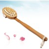 Cepillo de Bambú con Mango Desmontable para Exfoliación Corporal y