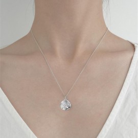 To My Daughter Gifts Sand Dollar Necklace Silver Beach Necklace for Women Summer Jewelry Gifts for Daughter from Mom