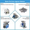 Solar Robot Toy for Children, 12-in-1 Solar Robot Kit, DIY