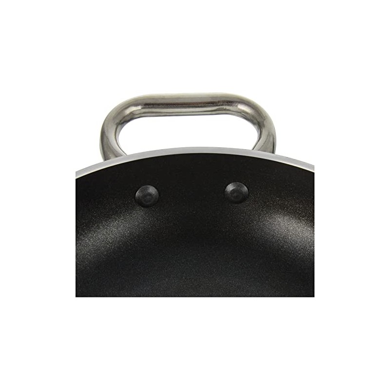 Pentole Agnelli FAMA10SEL20 Select Tegame in Alluminio, 2 Manici in