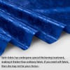 MaiMaiSuan 60" Wide Royal Blue Satin Floral Jacquard Fabric Shiny