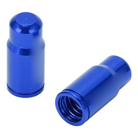 Bike Tire Valve Caps, Aluminum Alloy Bright Colors Dustproof Presta Valve Caps, High Strength Valve Caps Bicycle Presta Valve Cap for Mountain and Road Bikes