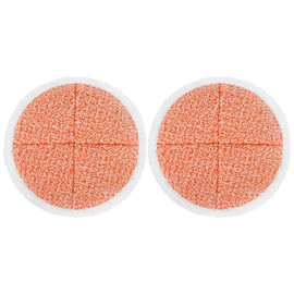 KEEPOW Spinwave Replacement Pads Compatible with Bissell Spinwave Powered Hard Floor Mop 2039 Series, 20399, 2039A, 2307, 2315A, 23157, 2124, 20393 Spin Heavy Scrub Mop Pads for Floor Cleaner (2 Pack)