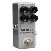 MOSKYAudio Mini C4 Compressor Guitar Effect Pedal Metal Shell Pedal