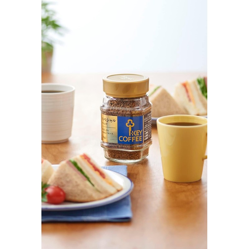 Key Coffee, Instant Coffee, Special Blend, Deep Roast, Bag, Refill,