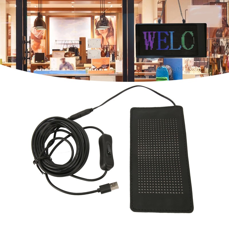 Programmable Scrolling LED Sign Bluetooth App Control LED Car Sign