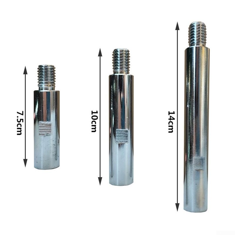 Angle Grinder Extension Connecting Rods & Polishing Pad M14 75/100/140mm