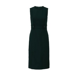 Tory Burch Rent the Runway Pre-Loved Twill Dress, Green, 0