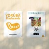 Yoruba Language Colorful Flashcards, Beginners, Kids and Adults,Learn to Speak,
