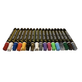 Enamel Paint Markers - MPD-15 MEDIUM - Multi-Packs - Permanent, Waterproof, Quick-drying (Full Set | All (17) Colors |)