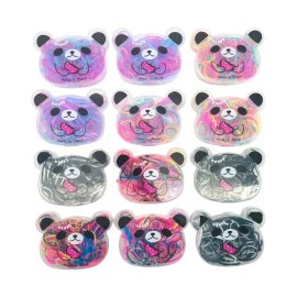 ECO R. Set 12 Tubos Ligas Cabello Peinar Multicolor Liguitas