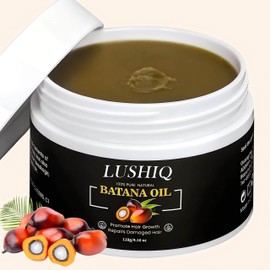 Dr. Sebi Raw Batana Oil for Hair Growth From Honduras - 100% Pure, Organic, Unrefined - Prevents Hair Loss, Enhances Thickness in Men & Women - 4.2 oz