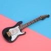 Delicate 14 cm Mini Wooden Electric Guitar Model Ornaments Collection