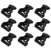 YINETTECH 30Pcs Tent Rope Buckles 2.5mm Guyline Adjuster Cord Tensioners
