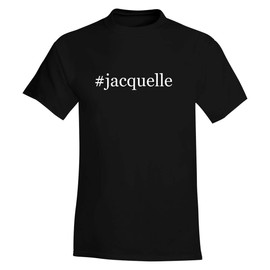 The Town Butler #jacquelle - A Hashtag Soft & Comfortable Men's T-Shirt, Black, X-Large