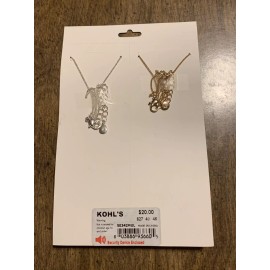 LC Lauren Conrad Wear & Share Rose Necklaces. ‘Natural Beauty’  2 Necklace 16 In